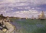 Edouard Manet The Regatta at Saomte-Adress china oil painting artist